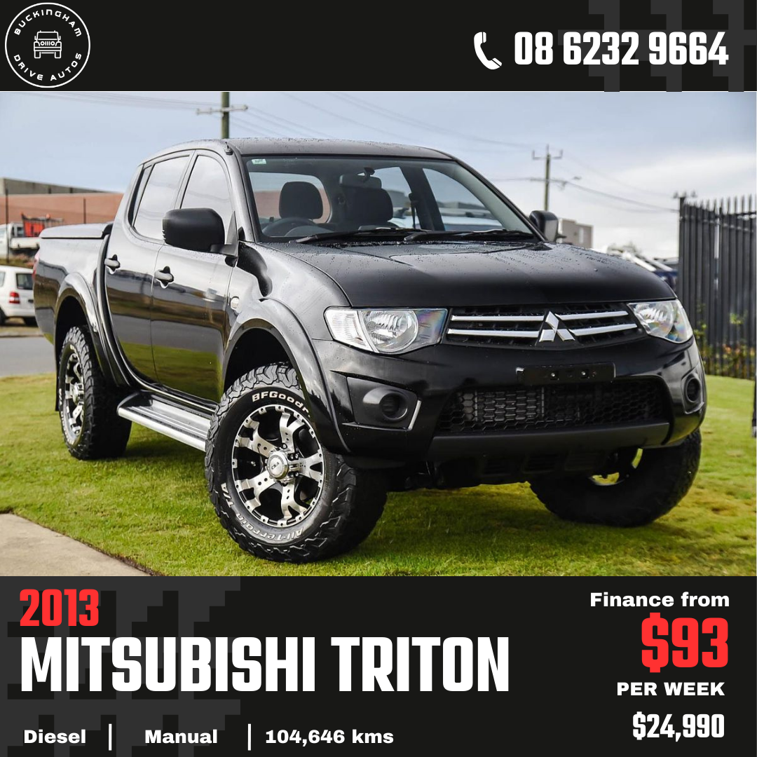 2013 Mitsubishi Triton GLX 1