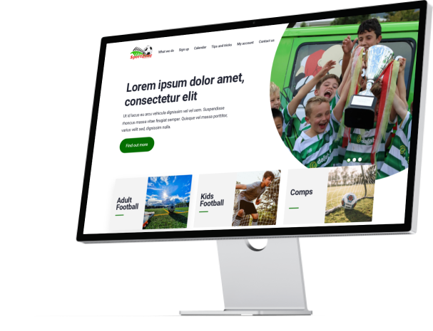 Sportzone website Development Silverstripe